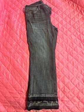 Liverpool Black Wash Flare Jeans